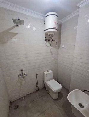 Bathroom in 2 BHK Apartment at Chattarpur – for Rent