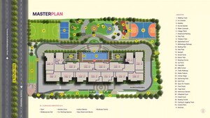 Master Plan in 6+ BHK Penthouse at DLF The Dahlias, Sector 54 – for Sale