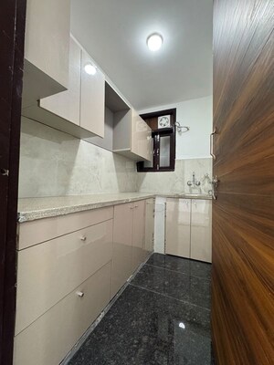 Kitchen in 1 BHK Apartment at Chattarpur – for Rent