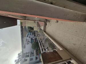 Balcony in 3.5 BHK Apartment at Mayur Vihar – for Rent