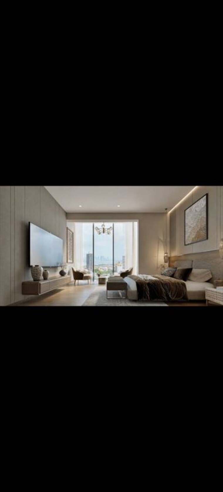 Bedroom, panchshil-omnia-residences 3 Bedroom 1980 Sq.Ft. Apartment In Bandra West Mumbai 10599768