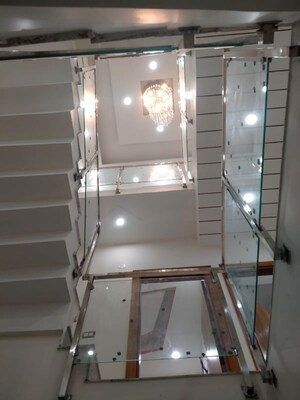 Staircase in 2.5 BHK Apartment at Unnati Fortune The Aranya, Sector 119 – for Rent
