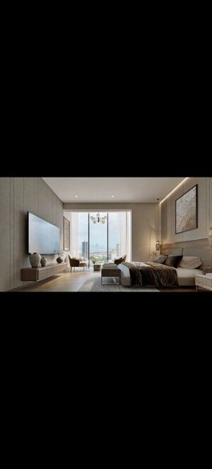 Bedroom in 4 BHK Apartment at Panchshil Omnia Residences, Bandra West – for Sale