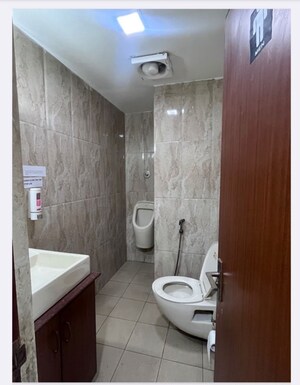 Bathroom in  Office Space at Jasola – for Rent