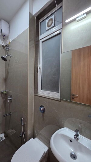 Bathroom in 2 BHK Apartment at Adarsh Nagar CHS Worli, Worli – for Rent