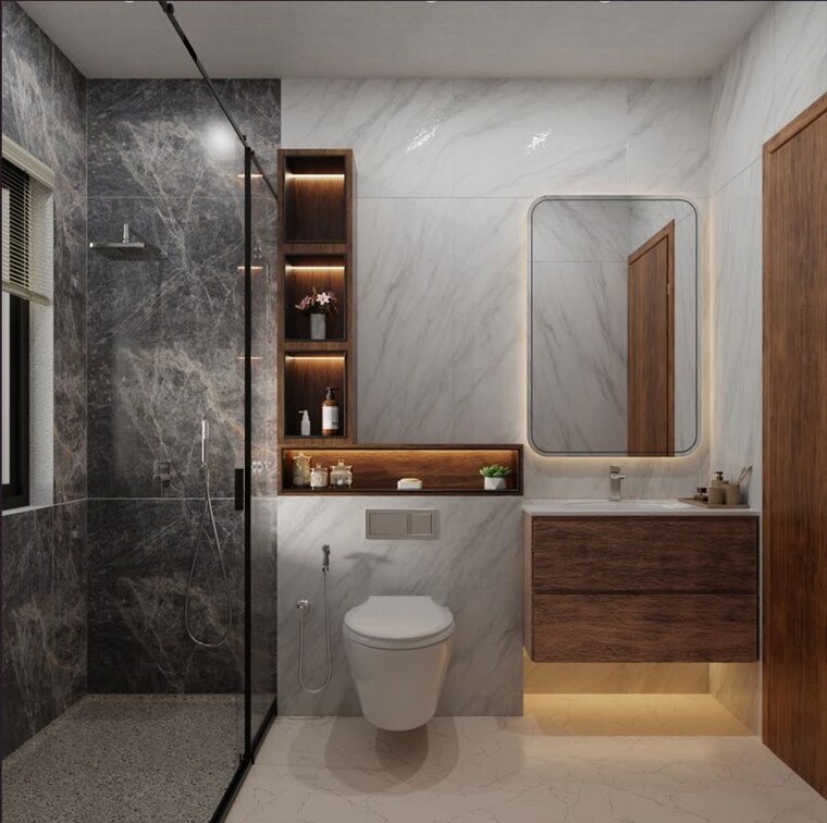 Bathroom, panvelim 2 Bedroom 121 Sq.Mt. Apartment In Panvelim Goa 10599807