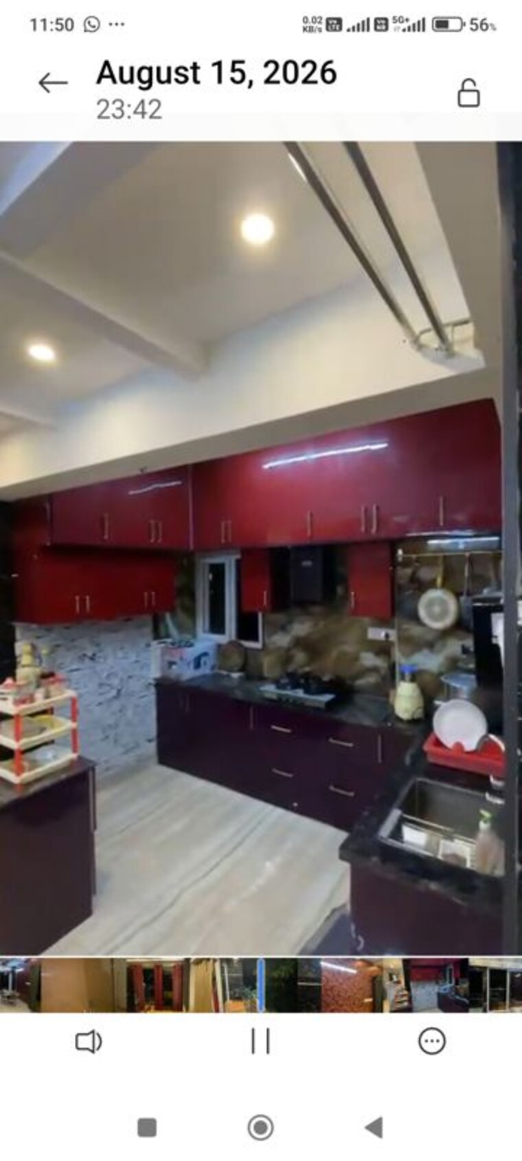 Kitchen, rt nagar 3.5 Bedroom 1600 Sq.Ft. Apartment In Rt Nagar Bangalore 10599814