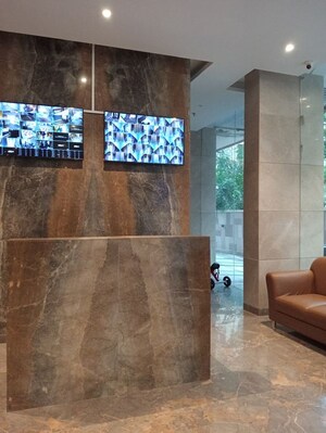Building Lobby in 3 BHK Apartment at Radius 64 Greens, Santacruz West – for Rent