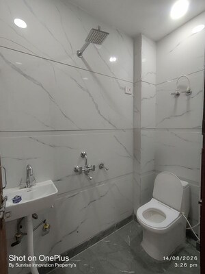 Bathroom in 1 BHK Builder Floor at Dwarka Mor – for Rent