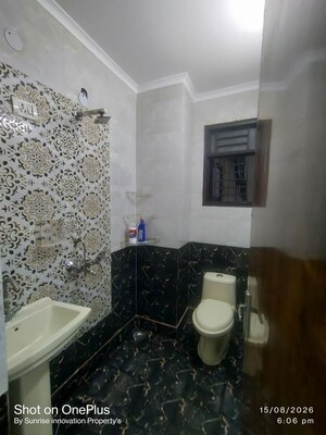 Bathroom in 3 BHK Builder Floor at Nawada – for Rent