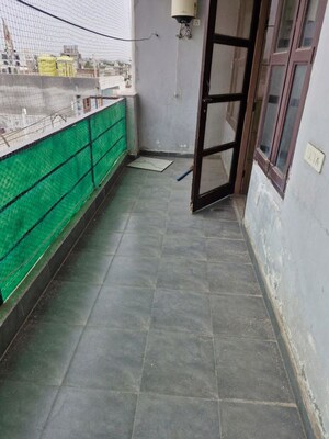 Balcony in 3 BHK Builder Floor at Sector 10 – for Rent