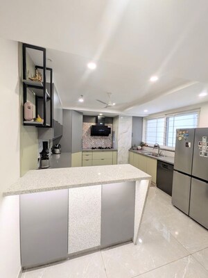 Kitchen in 3 BHK Apartment at Trendset Jayabheri Elevate, Madhapur – for Sale