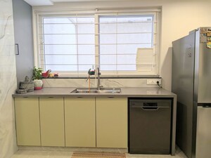 Kitchen in 3 BHK Apartment at Trendset Jayabheri Elevate, Madhapur – for Sale