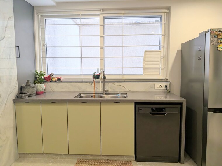 Kitchen, trendset-jayabheri-elevate 3 Bedroom 2325 Sq.Ft. Apartment In Madhapur Hyderabad 10599909