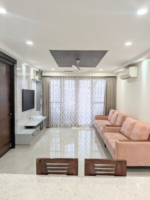 Living Room in 3 BHK Apartment at Trendset Jayabheri Elevate, Madhapur – for Sale