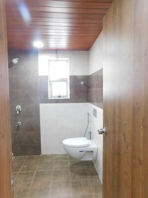 Bathroom in 4 BHK Apartment at The Valencia, Banjara Hills – for Rent
