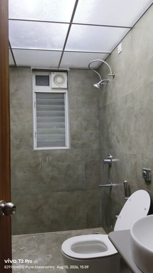 Bathroom in 2 BHK Apartment at Northcape Venicia, Baner – for Rent