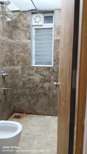 Bathroom in 2 BHK Apartment at Northcape Venicia, Baner – for Rent