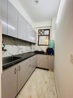 Kitchen in 1 BHK Builder Floor at Bhargava Palace, Sector 12 – for Rent