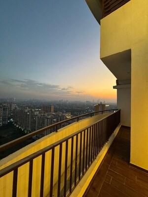 Balcony in 5 BHK Apartment at DesignArch The Jewel of Noida, Sector 75 – for Rent