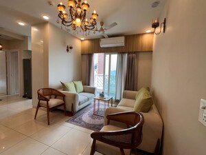 Living Room in 3 BHK Apartment at Amrapali Silicon City, Sector 76 – for Rent