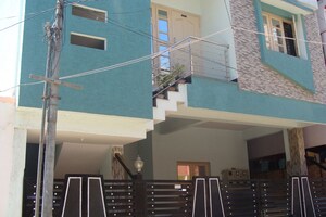 Staircase in 1 BHK Independent House at Rt Nagar – for Rent