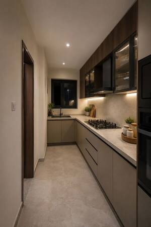 Kitchen in 3 BHK Apartment at Sector 90 – for Sale