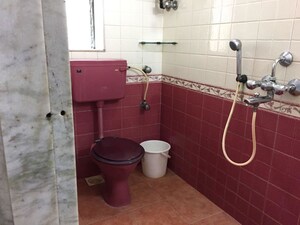 Bathroom in 2 BHK Apartment at Rustomjee Elanza, Malad West – for Rent