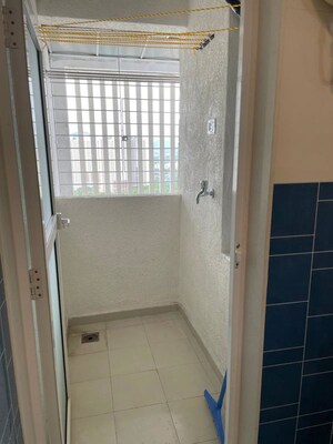 Bathroom in 2 BHK Apartment at Lodha Amara, Kolshet Road – for Rent