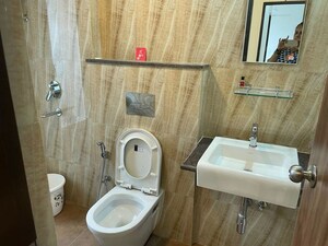 Bathroom in 2 BHK Apartment at Lodha Amara, Kolshet Road – for Rent