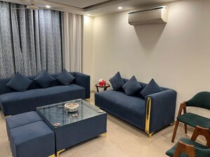 Living Room in 3 BHK Builder Floor at Greater Kailash I – for Rent