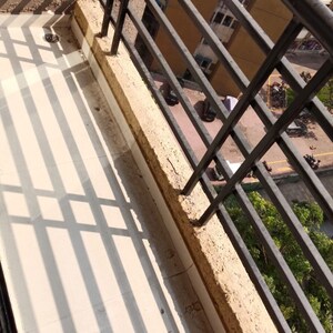 Balcony in 2 BHK Apartment at Mukti Shantinath Tower, Virar West – for Sale
