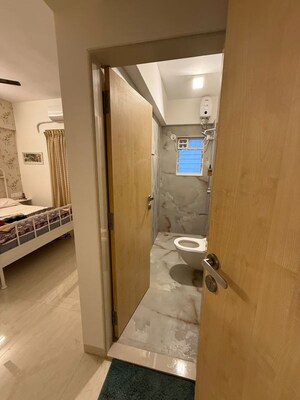 Building Lobby in 2 BHK Apartment at Harshail Flamingo Apartments, Malad West – for Rent