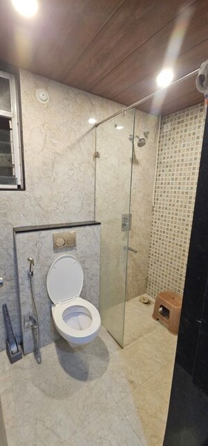 Bathroom in 2.5 BHK Apartment at Legacy Bliss, Wakad – for Rent