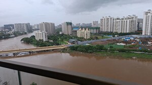 Balcony in 2 BHK Apartment at Duville Riverdale Grove, Kharadi – for Rent