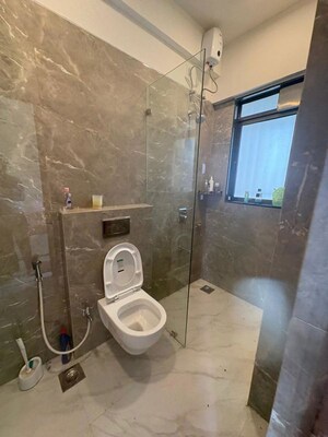 Bathroom in 2 BHK Apartment at Aristo 1515 Moneco, Prabhadevi – for Rent