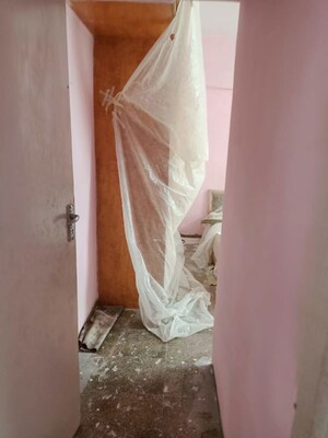 Bathroom in 3 BHK Apartment at Dheeraj Valley, Goregaon East – for Rent