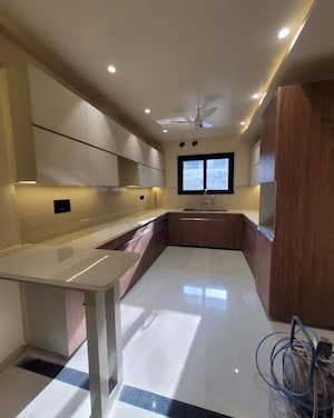 Kitchen in 4 BHK Builder Floor at Green Fields Colony – for Sale