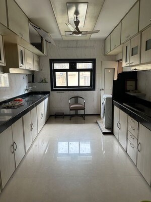Kitchen in 3 BHK Apartment at Heera Panna Apartment, Tardeo – for Rent