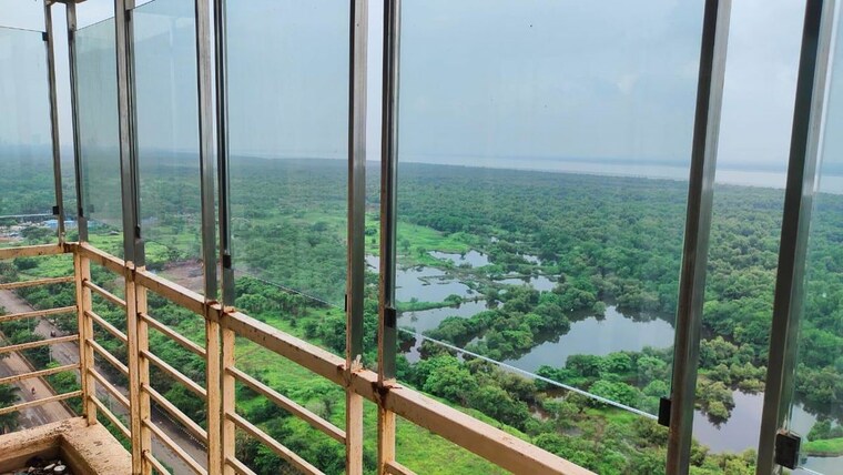 Balcony, shanti-green-palms 3 Bedroom 1000 Sq.Ft. Apartment In Ghansoli Navi Mumbai 10600104