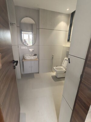 Bathroom in 3 BHK Apartment at Sector 10 Dwarka – for Rent