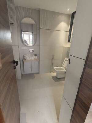 Bathroom in 3 BHK Apartment at Sector 10 Dwarka – for Rent