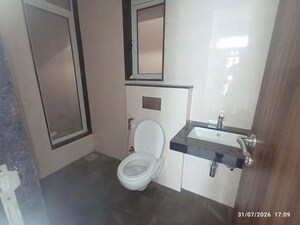 Bathroom in 2 BHK Apartment at Sheth Zuri, Laxmi Nagar – for Rent