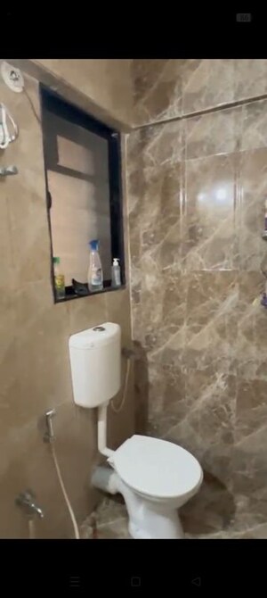 Bathroom in 2 BHK Apartment at Haware Estate, Kasarvadavali – for Rent