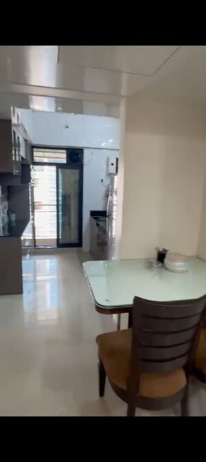 Bathroom in 2 BHK Apartment at Haware Estate, Kasarvadavali – for Rent
