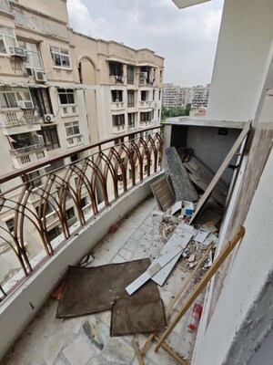 Balcony in 3 BHK Apartment at Sector 18 Dwarka – for Rent