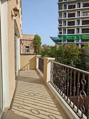 Balcony in 5 BHK Villa at Emaar Marbella, Sector 66 – for Rent