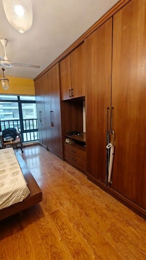 Living Room in 3 BHK Apartment at Ansal Heights, Worli – for Rent