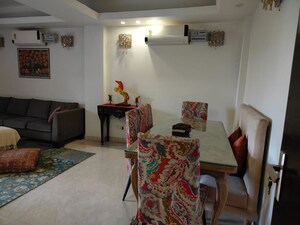 Living Room in 3 BHK Builder Floor at Greater Kailash ii – for Sale