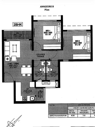 2 BHK Apartment For Sale in Godrej Park Greens in Mamurdi, Pune